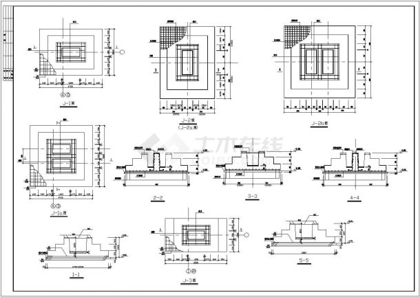 一套7182平方米单层钢结构厂房结构施工图，17张-图二