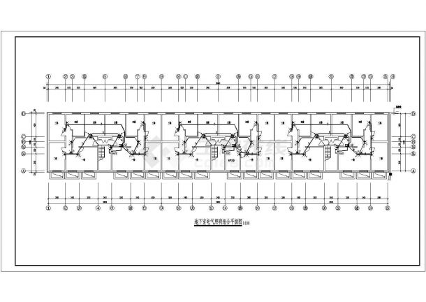 某复式住宅楼电气CAD大样完整设计施工图-图一