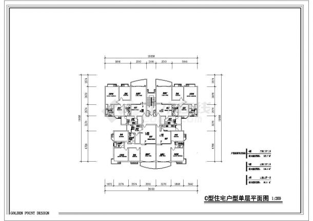 某户型CAD节点完整构造设计图纸-图二