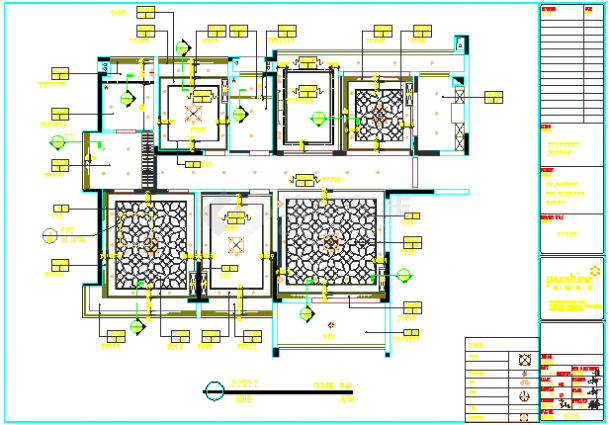 某样板房CAD构造完整详细设计施工图平面图-图一