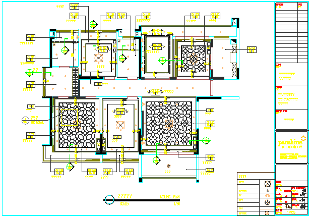 某样板房CAD构造完整详细设计施工图平面图_图1