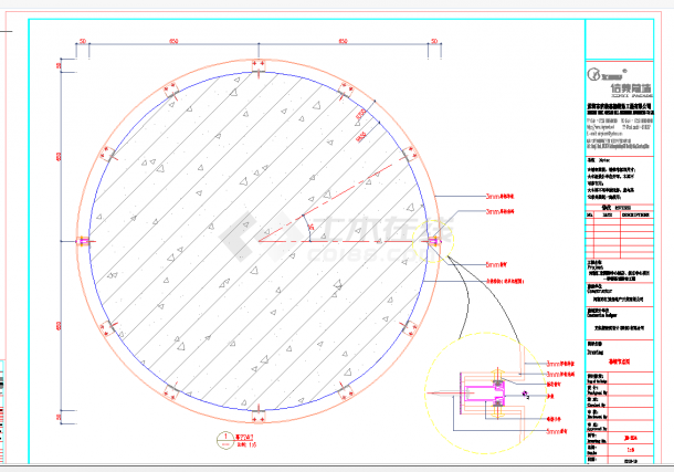 某地铝板节点CAD图纸-图二