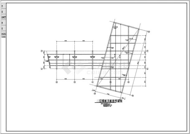 高层住宅建筑结构设计施工CAD图-图一