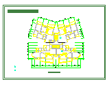 高层小区住宅建筑设计CAD施工图纸-图一