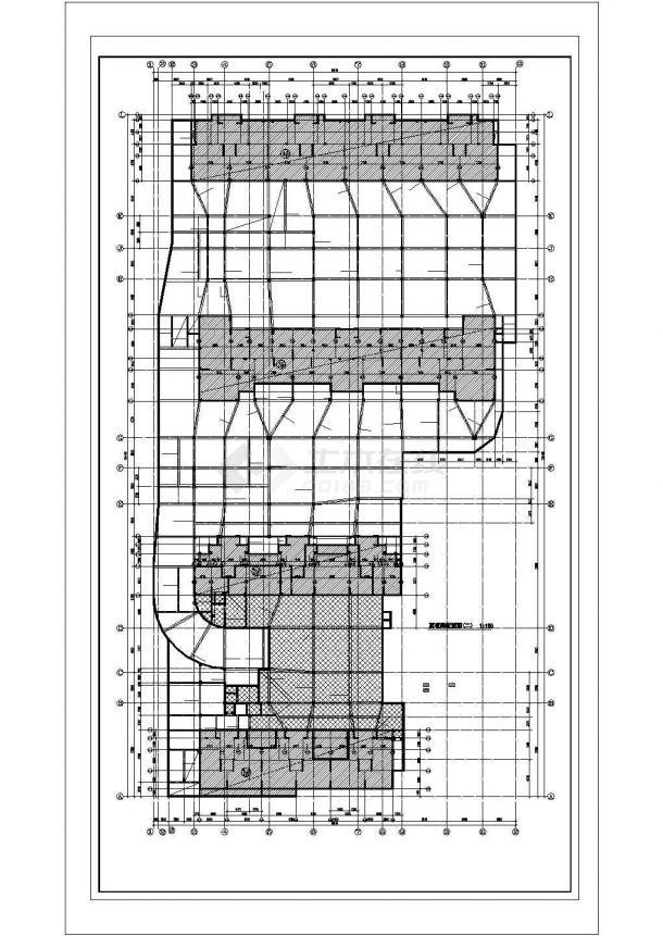 青芝坞安置房建设工程（ 5#6# 地下室）施工图--结构-图一