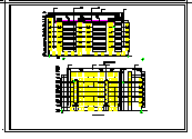 仁和小区住宅楼建筑施工cad设计图-图二
