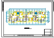 小区住宅建筑设计CAD平面图纸-图二