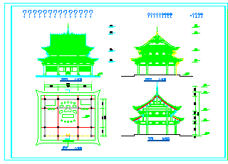 重庆宝轮寺保护修复规划设计施工图纸-图二