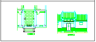 古典建筑立面建筑设计CAD图_图1