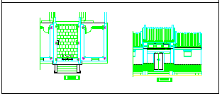 古典建筑立面建筑设计CAD图
