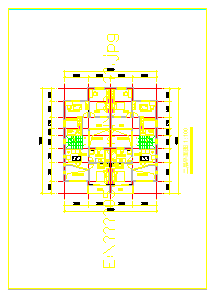 常州规划设计院竞赛房型cad图纸-图二