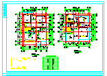 两套仿古别墅建筑设计CAD施工图纸-图一