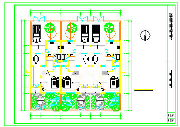 淮安市豪华别墅建筑设计cad施工图-图二