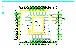 某地区集体宿舍建施设计cad图纸-图二