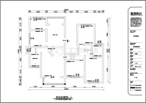 贵州兴义地中海风格住宅装修施工图（含效果图）-图二