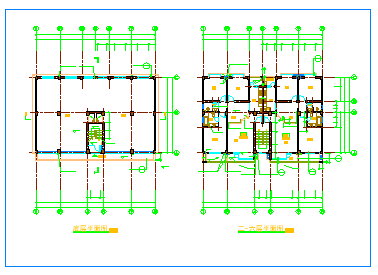 丹巴县某六层框架商住宅楼建筑设计cad施工图-图一