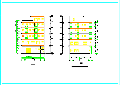 某地区多层商住楼设计建筑cad施工图_图1
