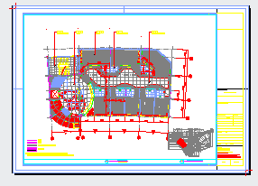 螳螂的KTV装修设计CAD施工图-图一