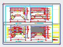 螳螂的KTV装修设计CAD施工图-图二