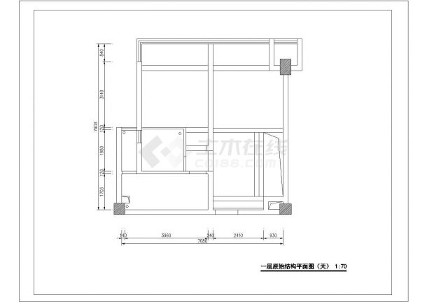 欧式复式别墅全套装修设计施工图-图一