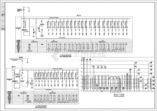 某框架结构八层综合医院配电设计cad全套电气施工图纸（含设计说明，含弱电设计）-图一