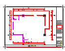 某公司办公室装修设计CAD施工图_图1