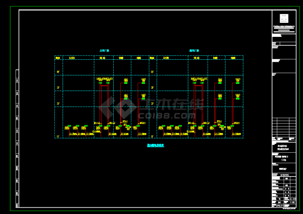某三层标准化厂房配电设计cad全套电气施工图（含设计说明）-图一