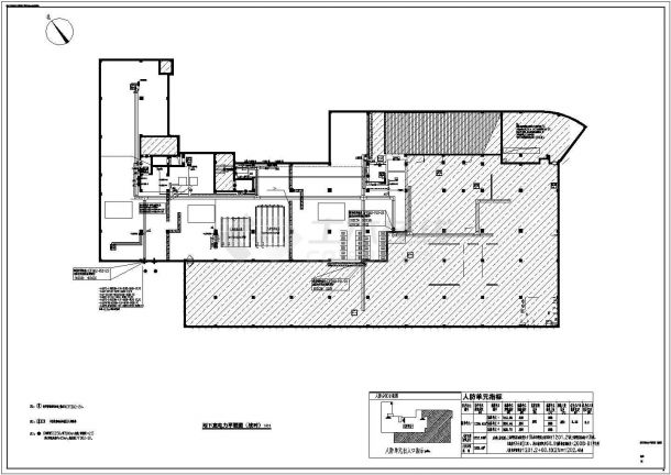 8581㎡五层办公楼强弱电全套CAD图纸（系统齐全）-图二
