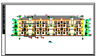 某地区复式住宅楼设计cad方案图_图1