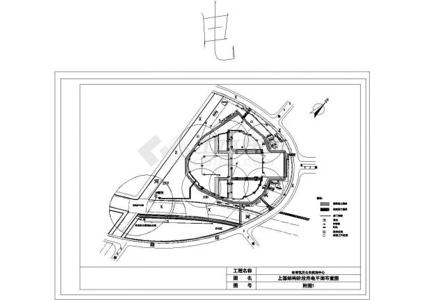 [天津]体育馆主体结构施工方案(含全套cad施工图)-图一