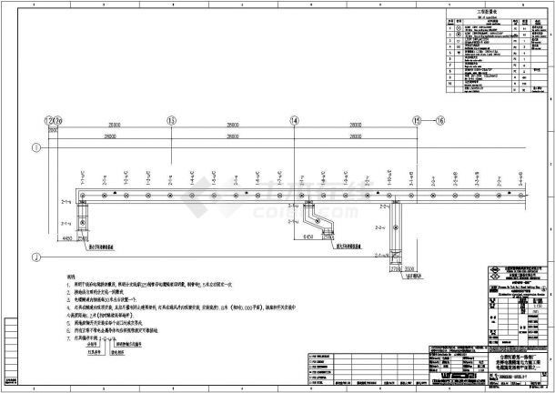 某炼钢厂连铸电缆隧道工程设计cad电力施工图-图一