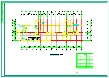 某地区高层住宅地下室疏散设计cad图纸_图1