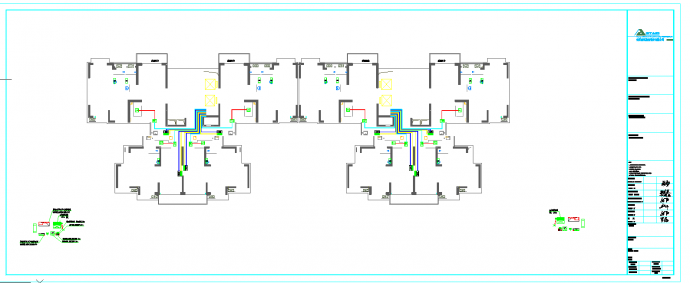 某地住宅电施工图CAD图纸_图1