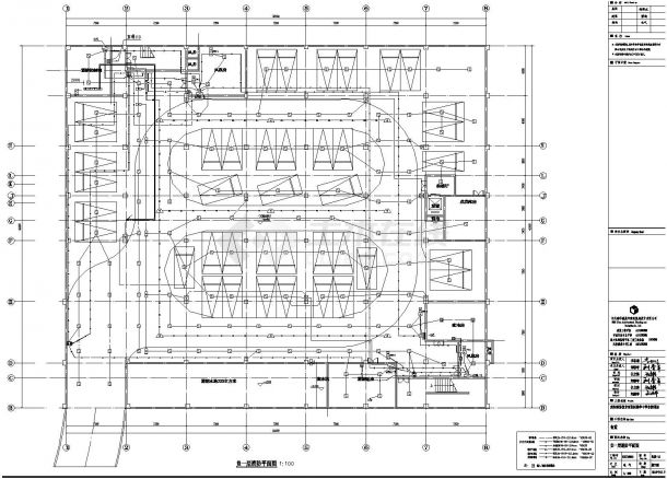 贵阳经济技术开发区清华中学分校项目食堂电气设计图-图二
