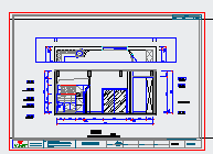 长沙某现代风格办公空间装修设计施工图-图二