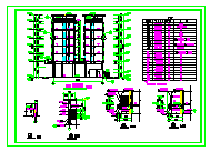 某地六层公寓楼建筑设计cad施工图_图1
