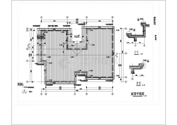 某京龙花园CAD建筑设计施工图-图一