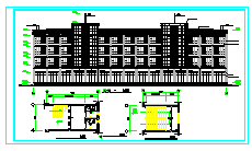 某商务综合楼全套CAD建筑设计施工图纸-图二