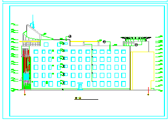 某海城商厦建筑设计cad施工图纸-图一