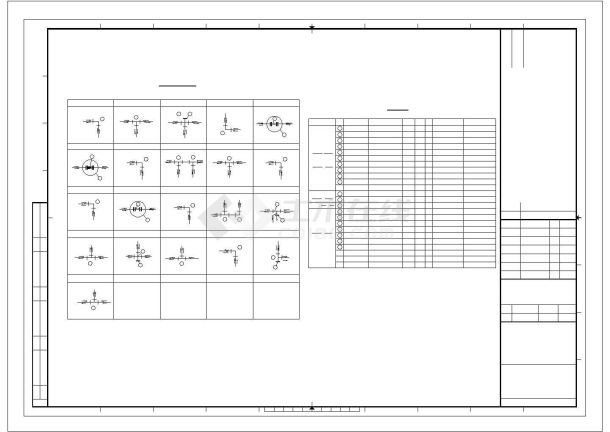 [广东]6万平污水处理厂建筑给排水及工艺全套图纸（CASS工艺）-图一