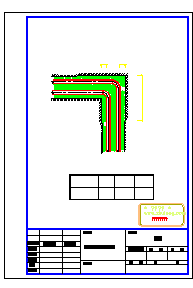 某热力管线工程施工cad设计图_图1