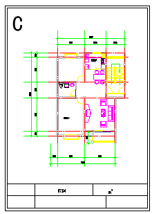 某地多种住宅楼户型设计方案cad图纸-图二