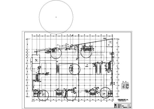 建材商场空调暖通设计施工图-图二