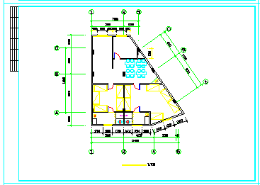 某地经典酒店建筑设计方案cad图纸_图1