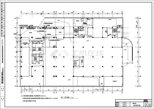 某地区高层办公楼电气施工图-图一