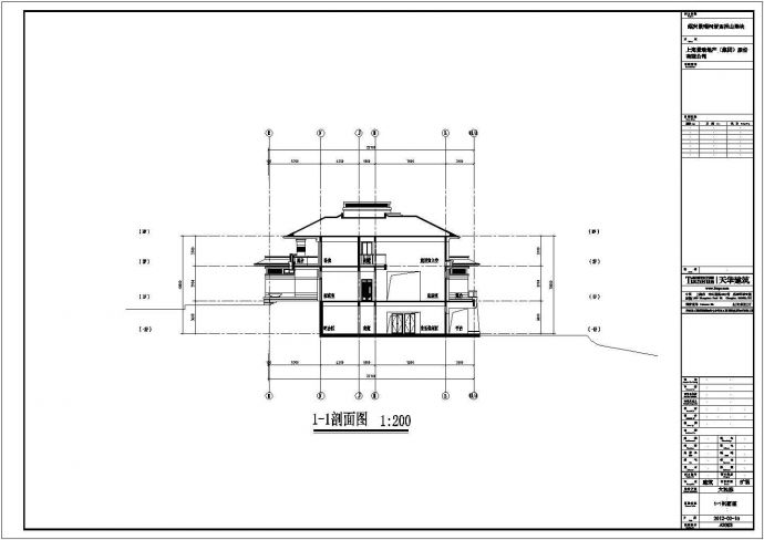 某小区大独栋建筑点式户型设计施工CAD图纸_图1