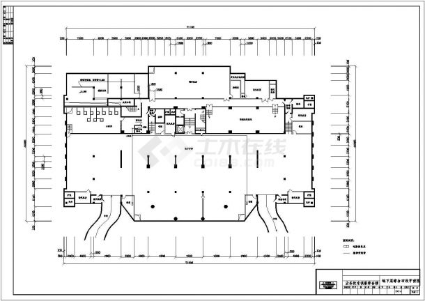 二十层办公大楼综合布线系统全套图纸-图二