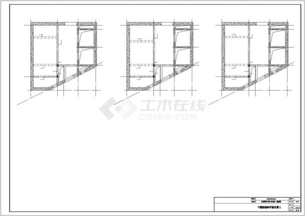 合肥市某小区14层剪力墙结构办公楼全套筑结构设计CAD图纸-图一