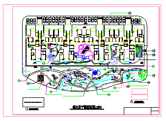 中山某公园规划设计CAD施工套图-图二