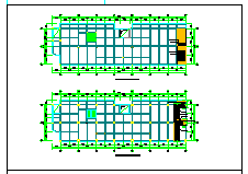 某办公楼加固结构设计CAD施工图-图二